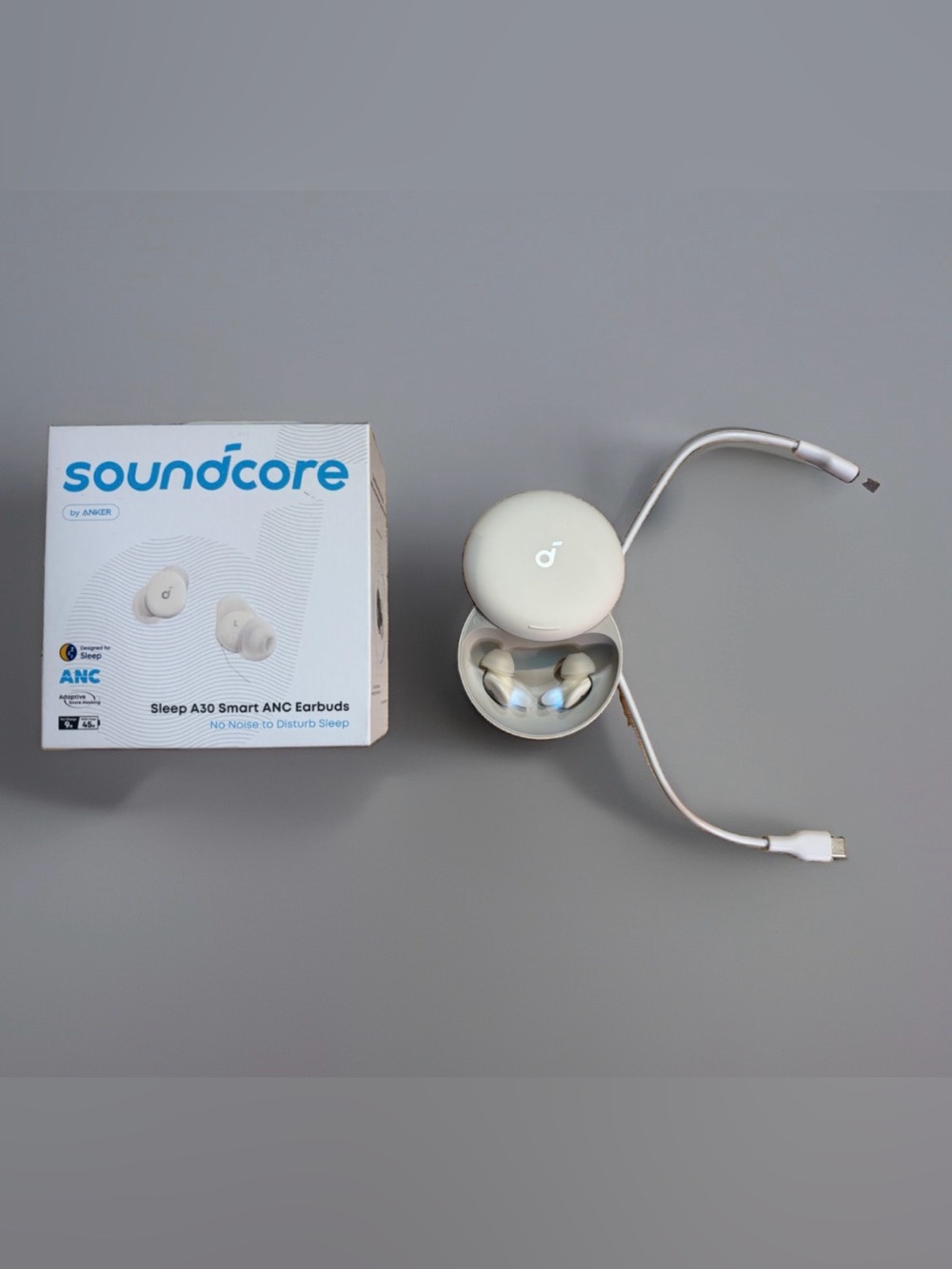 Soundcore Sleep A20 Earbuds Noise-Blocking, Sleep Headphones with Monitoring